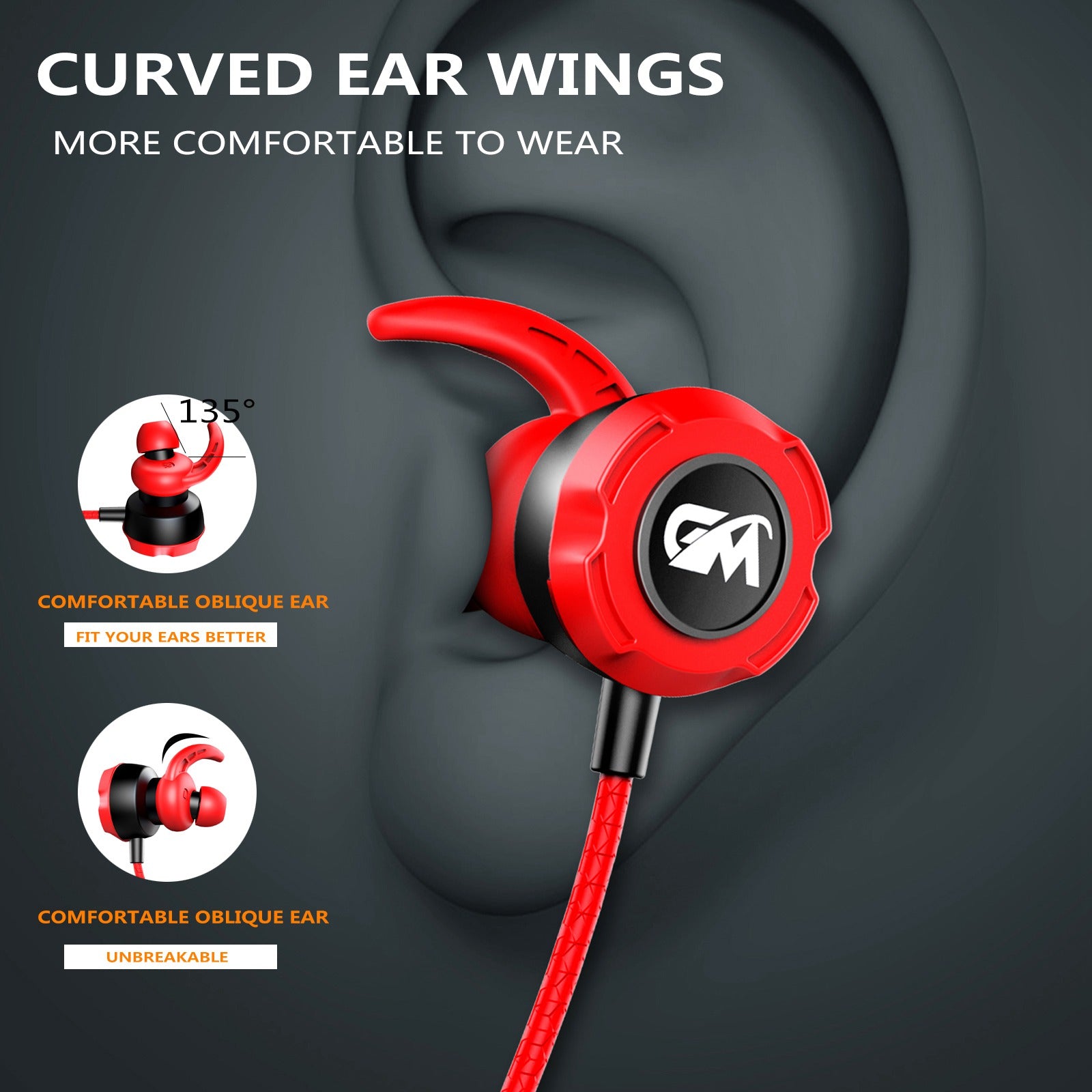 TF-3 HiFi Stereo Headset 3.5mm Wired E-Sports Gaming Music In-ear Earphone with Dual Microphone TF-3 HiFi Stereo Headset 3.5mm Wired E-Sports Gaming Music In-ear Earphone with Dual Microphone